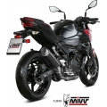 Mivv silencers Mivv SPORT GPpro SLIP-ON Muffler BLACK STAINLESS STEEL for KAWASAKI NINJA 400 2018 ECE approved (Euro4) | K.047.LXBP | mivv_K047LXBP | euronetbike-net