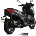 Mivv silencers Mivv URBAN SLIP-ON Muffler STAINLESS STEEL for YAMAHA X-MAX 300 2017 NOT approved | C.YA.0011.B | mivv_CYA0011B | euronetbike-net