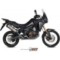 Mivv silencers Mivv SPORT SLIP-ON Muffler STAINLESS STEEL for HONDA CRF 1000 L AFRICA TWIN 2016 NOT approved | H.059.C1 | mivv_H059C1 | euronetbike-net