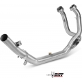 Mivv silencers Mivv SPORT SLIP-ON Muffler STAINLESS STEEL for HONDA CRF 1000 L AFRICA TWIN 2016 NOT approved | H.059.C2 | mivv_H059C2 | euronetbike-net