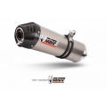 Mivv silencers Mivv SPORT OVAL Imp. compl./Full sys. 2x1 TITANIUM WITH CARBON CAP for KAWASAKI Versys 650 2015 EC approved (Euro3/Euro4) Catalyzer is included | K.041.L4C | mivv_K041L4C | euronetbike-net
