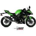 Mivv silencers Mivv SPORT GPpro Imp. compl./Full sys. 2x1 TITANIUM for KAWASAKI Z650 2017 ECE approved (Euro4) Catalyzer is included | K.044.L6P | mivv_K044L6P | euronetbike-net