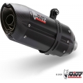 Mivv silencers Mivv SPORT SUONO SLIP-ON Muffler BLACK STAINLESS STEEL for KTM LC4 640 ADVENTURE 2003 - 2006 EC approved Catalyzer is included | KT.006.L9 | mivv_KT006L9 | euronetbike-net