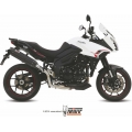 Mivv silencers Mivv SPORT SUONO SLIP-ON Muffler BLACK STAINLESS STEEL for TRIUMPH TIGER 1050 SPORT 2013 - 2016 EC approved Catalyzer is included | T.014.L9 | mivv_T014L9 | euronetbike-net