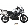 Mivv silencers Mivv SPORT SPEED EDGE SLIP-ON Muffler STAINLESS STEEL for TRIUMPH TIGER EXPLORER 1200 2016 ECE approved (Euro4) | T.015.LRX | mivv_T015LRX | euronetbike-net