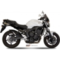 Mivv silencers Mivv SPORT SUONO 2 SLIP-ON Muffler STAINLESS STEEL for YAMAHA FZ6 / FZ6 FAZER 2004 - 2011 ECE approved | UY.015.L7 | mivv_UY015L7 | euronetbike-net