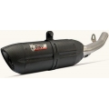 Mivv silencers Mivv SPORT SUONO Imp. compl./Full sys. 2x1 BLACK STAINLESS STEEL for YAMAHA T-MAX 500 2001 - 2007 EC approved | Y.018.L9 | mivv_Y018L9 | euronetbike-net
