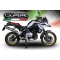 GPR Exhaust GPR Original For Bmw F 850 Gs - Adventure 2018/20 E4 Homologated Slip-On Exhaust M3 Inox | E4.BM.94.M3.INOX | gpr_E4-BM-94-M3-INOX | euronetbike-net