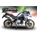 GPR Exhaust GPR Original For Bmw F 850 Gs - Adventure 2018/20 E4 Homologated Slip-On Exhaust Gp Evo4 Poppy | E4.BMW.94.GPAN.PO | gpr_E4-BMW-94-GPAN-PO | euronetbike-net