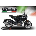 GPR Exhaust GPR Original For Husqvarna Svartpilen 401 2018/19 E4 Homologated Slip-On Exhaust Furore Evo4 Nero | E4.HU.39.FNE4 | gpr_E4-HU-39-FNE4 | euronetbike-net