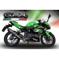 GPR Exhaust GPR Original For Kawasaki Ninja 400 2018/20 E4 Homol.Slip-On Exhaust Furore Evo4 Nero | E4.K.174.FNE4 | gpr_E4-K-174-FNE4 | euronetbike-net