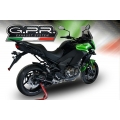 GPR Exhaust GPR Original For Kawasaki Versys 1000 I.E. 2017/18 E4 Homologated Slip-On Exhaust Furore Evo4 Nero | E4.K.175.FNE4 | gpr_E4-K-175-FNE4 | euronetbike-net