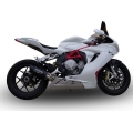 GPR Exhaust GPR Original For Mv Agusta F3 675 2017/20 E4 Homologated Slip-On Catalized Furore Evo4 Nero | E4.MV.13.CAT.FNE4 | gpr_E4-MV-13-CAT-FNE4 | euronetbike-net