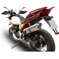 GPR Exhaust GPR Original For Moto Guzzi V85 Tt 2019/20 E4 Homologated Slip-On Exhaust Trioval | GU.61.TRI | gpr_GU-61-TRI | euronetbike-net