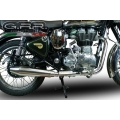 GPR Exhaust GPR Original For Royal E. Classic / Bullet Efi 500 2009/16 Homologated Slip-On Exhaust Catalized Vintacone | ROY.2.VIC | gpr_ROY-2-VIC | euronetbike-net