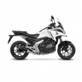 Leovince LEOVINCE SBK LV ONE EVO BLACK HONDA NC 750 X INOX ECE-APPROVED STAINLESS STEEL SLIP-ON | 14387EB | leo_14387EB | euronetbike-net