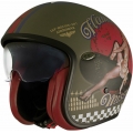 Premier Premier Open Face Helmet VINTAGE PIN UP MILITARY BM | APJETVIEFIBPMM00XL | pre_APJETVIEFIBPMM00XL | euronetbike-net