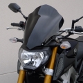Secdem screens Secdem Saute vent haute protection YAMAHA 900 MT-09 13/14, yellow | BY162HPJA | sec_BY162HPJA | euronetbike-net