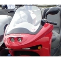 Secdem screens Secdem Screen haute protection ZEUS Side-car Zeus, Light-brown | BZ001HPFC | sec_BZ001HPFC | euronetbike-net