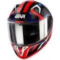 GIVI Parts Givi 50.8 RACER, White / Red / Black, Size XXL | H508FRCWR63 | givi_H508FRCWR63 | euronetbike-net