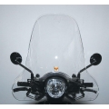 Isotta screens Isotta Average protection windshield , -clear- for FIDDLE III 50-125-200 CC 2014 | is_sc3630 | euronetbike-net