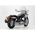 Falcon FALCON Double Groove complete exhaust system complete exhaust system (2-2) ,silver | 65250300 | fal_65250300 | euronetbike-net