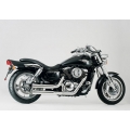 Falcon FALCON Double Groove complete exhaust system complete exhaust system (2-2) ,silver | 65250305 | fal_65250305 | euronetbike-net