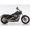 Falcon FALCON Double Groove slip on exhaust slip on exhaust (2-2) ,silver | 686984 | fal_686984 | euronetbike-net
