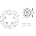 Brembo BREMBO Oro Brake Disc Round Fix | 68B407H3 | brem_68B407H3 | euronetbike-net