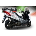 GPR Exhaust GPR HOMOLOGATED FULL EXHAUST SYSTEM WITH CATALYST | KYM.CAT.6.BOMB | gpr_kym-cat-6-bomb | euronetbike-net