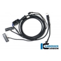 Ilmberger Carbon Ilmberger Cable for the Licence plate holder Ducati XDiavel'16 | ilm_ELC_111_XD16E_K | euronetbike-net