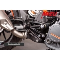 MIZU Mizu Flex Race driver's footpeg, including ABE, Black/Silver | 409ST2210021 | mizu_409ST2210021 | euronetbike-net
