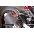 MIZU Mizu Race passenger's footpeg, including ABE, Silver/Orange | 409TO1120017 | mizu_409TO1120017 | euronetbike-net