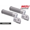 MIZU Mizu Flex Race passenger's footpeg, including ABE, Silver/Silver | 409TT2220012 | mizu_409TT2220012 | euronetbike-net