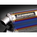 Yoshimura YOSHIMURA JMCA FULL EXHAUST SYSTEM APE100 -06 / TYPE-D 08-09 (TTB) - TITANIUM BLUE COVER | 110-406-8281B | yos_110-406-8281B | euronetbike-net