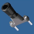 GBRacing GBRacing Upper Frame Sliders / Crash Mushroom Kit | CP-SD-1-SET-GBR | gbr_CP-SD-1-SET-GBR | euronetbike-net