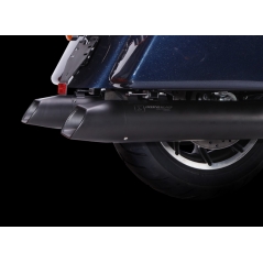 IXIL IXIL Slip On Exhaust (Right Muffler) - Ironhead Round Black | HD 1018 SB | ixil_HD_1018_SB | euronetbike-net