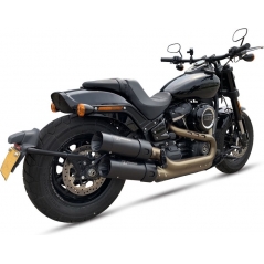 IXIL IXIL Slip On Exhaust (Upper Muffler) - Ironhead Round Black | HD 1020 SB | ixil_HD_1020_SB | euronetbike-net