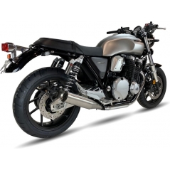 IXIL IXIL Slip On Exhaust (Left Muffler) - Ironhead Round Matt Inox | HH 6101 SS | ixil_HH_6101_SS | euronetbike-net