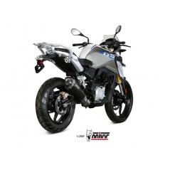 Mivv silencers Mivv Delta Race Black Stainless Steel Exhaust | B.035.LDRB | mivv_B035LDRB | euronetbike-net