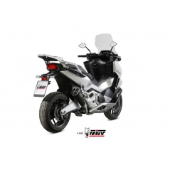 Mivv silencers Mivv Delta Race Black Stainless Steel Exhaust | H.080.LDRB | mivv_H080LDRB | euronetbike-net