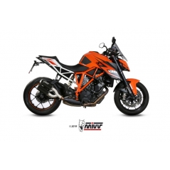 Mivv silencers Mivv Mk3 Black Stainless Steel Exhaust | KT.022.LM3B | mivv_KT022LM3B | euronetbike-net