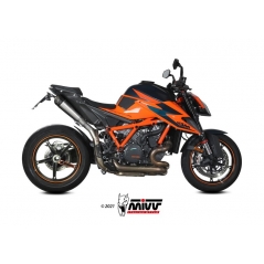 Mivv silencers Mivv X-M5 Titanium Exhaust | KT.028.LC5T | mivv_KT028LC5T | euronetbike-net
