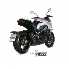 Mivv silencers Mivv Suono Black Stainless Steel Exhaust | S.056.L9 | mivv_S056L9 | euronetbike-net