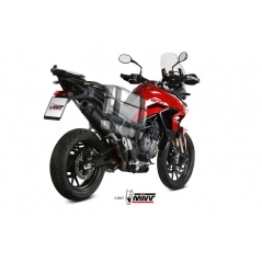 Mivv silencers Mivv Oval Carbon With Carbon Cap Exhaust | T.018.LEC | mivv_T018LEC | euronetbike-net