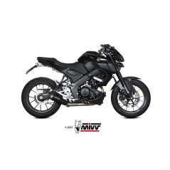 Mivv silencers Mivv X-M1 Black Stainless Steel Exhaust | Y.067.LC4B | mivv_Y067LC4B | euronetbike-net