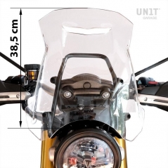 UnitGarage Unit Garage Windshield with GPS support for Triumph 1200 XC-XE, Transparent | 3105-Transparent | ug_3105-Transparent | euronetbike-net