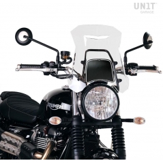 UnitGarage Unit Garage Windshield with GPS support for Triumph Street series, Transparent | 3141-Transparent | ug_3141-Transparent | euronetbike-net