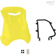 UnitGarage Unit Garage Windshield with GPS support for Triumph Street series, Yellow | 3141-Yellow | ug_3141-Yellow | euronetbike-net