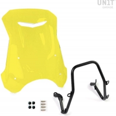 UnitGarage Unit Garage Windshield with GPS support for Triumph Trident 660, Yellow | 3503-Yellow | ug_3503-Yellow | euronetbike-net